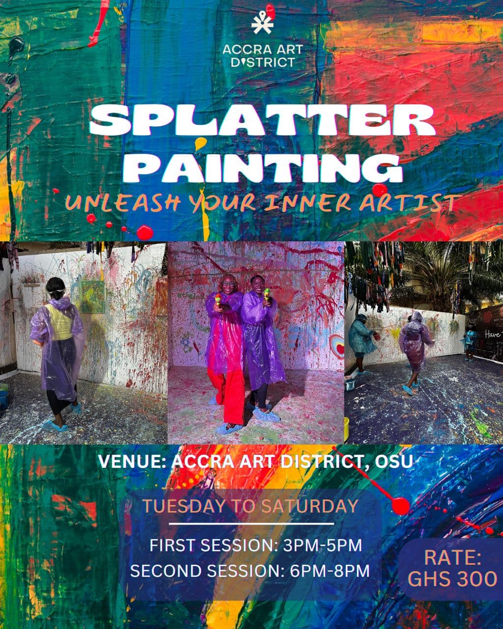 Splatter Painting view 2