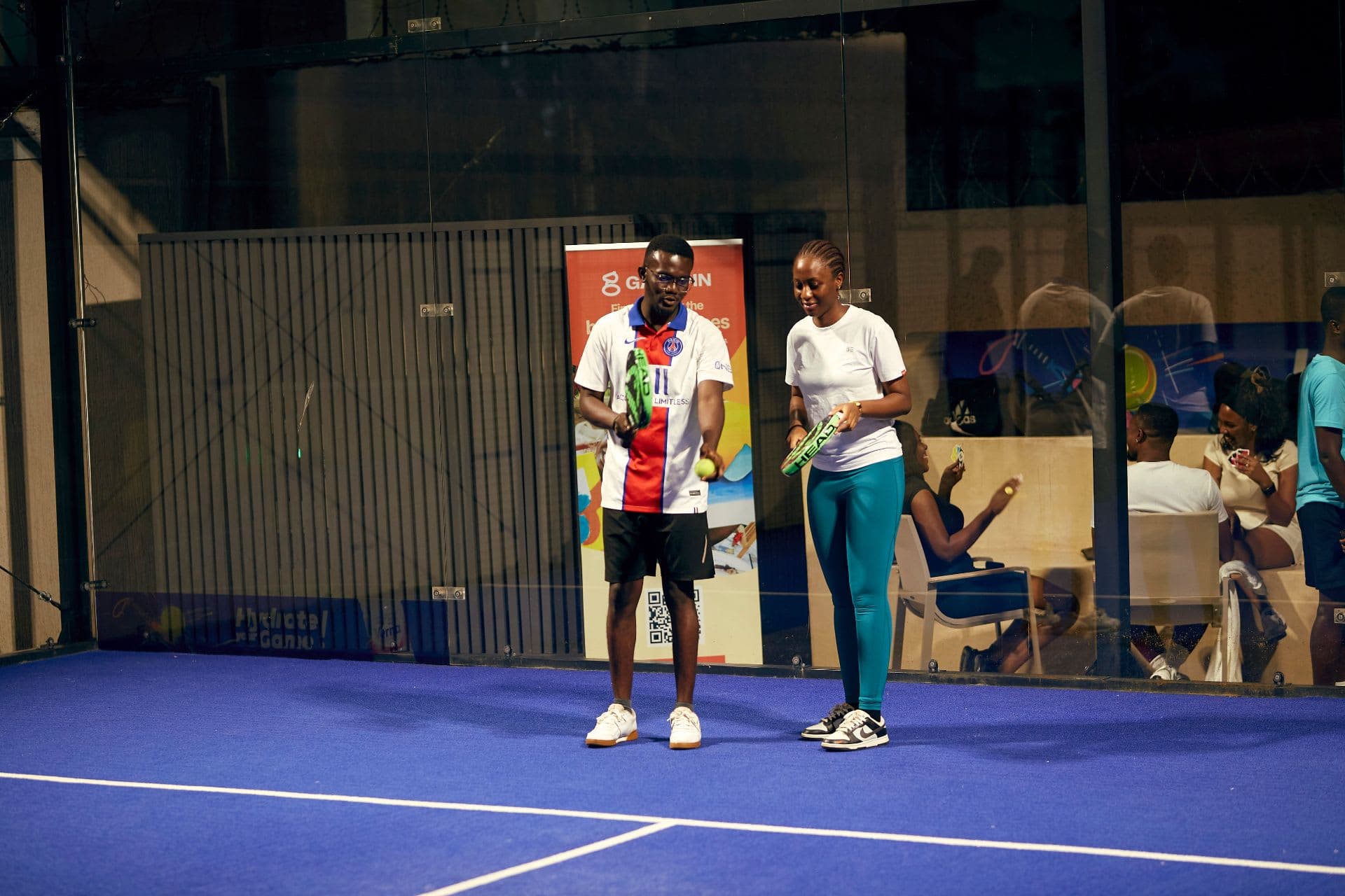 Beginner Social Padel with Aura LifeStyle Club view 2