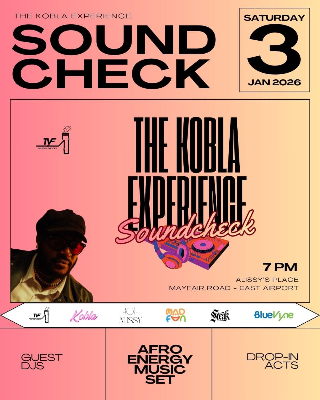 The Kobla Experience: Soundcheck view 2