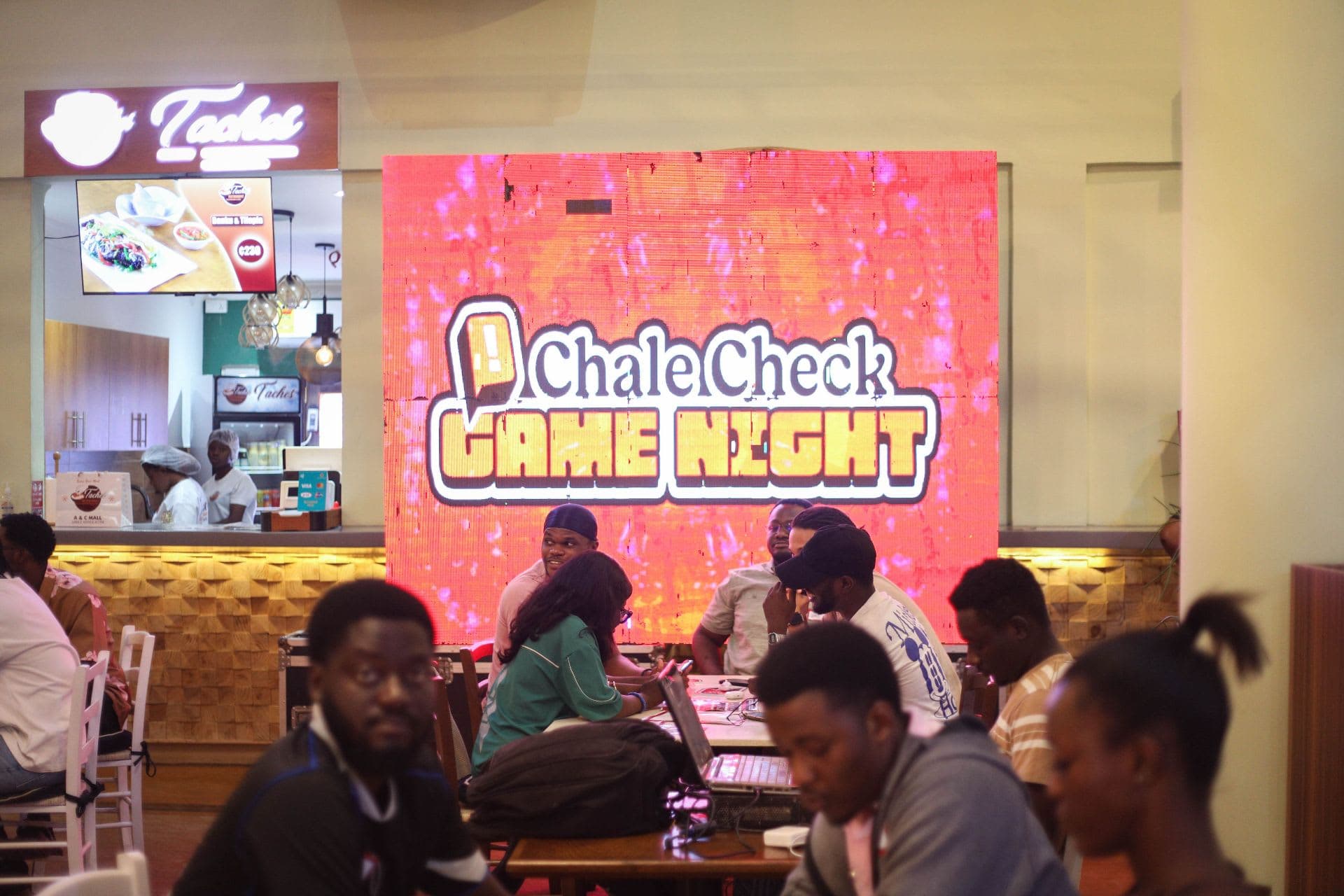 Chale Check Game Night view 4