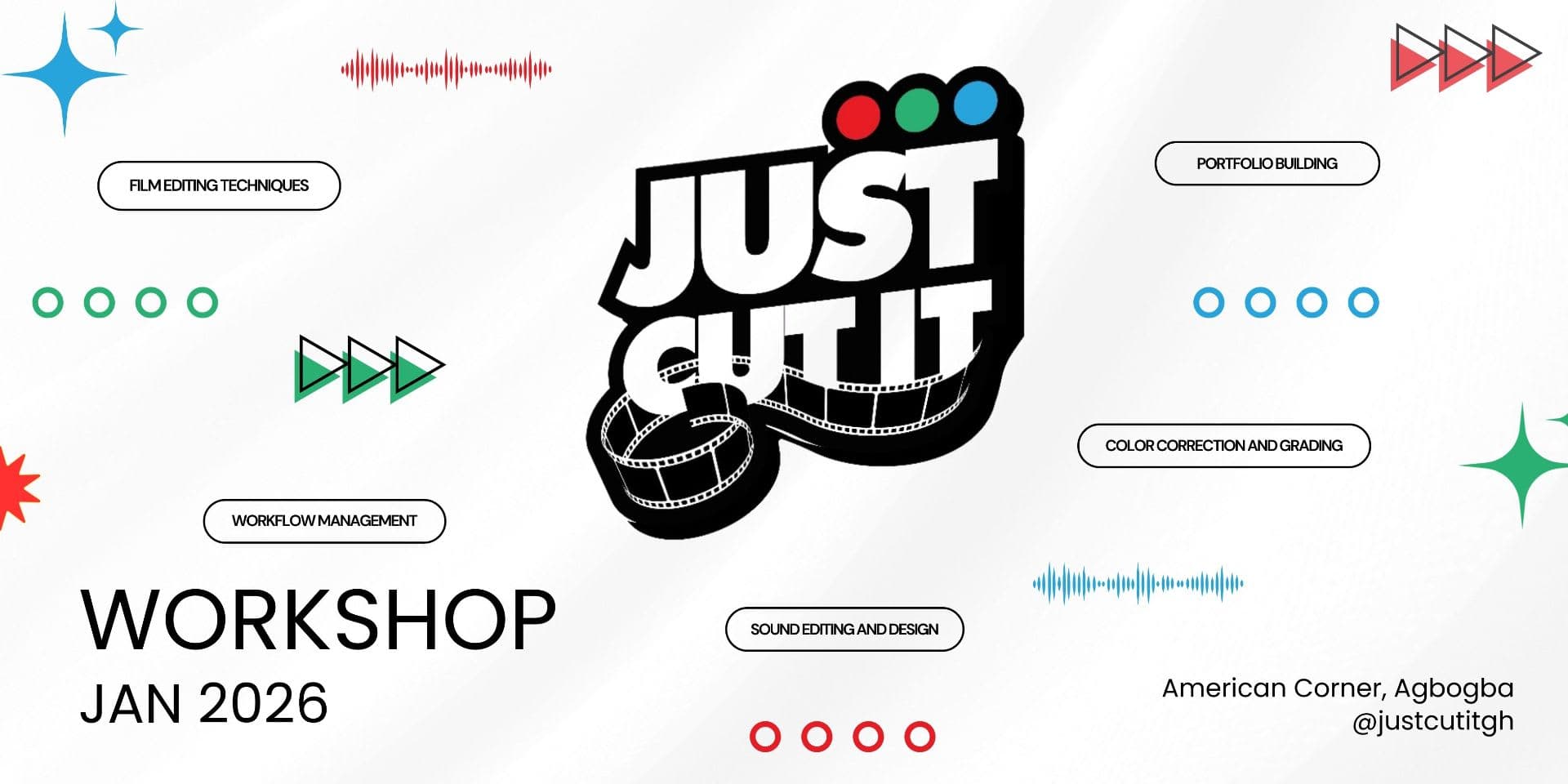 JUST CUT IT Post-production Workshop view 2