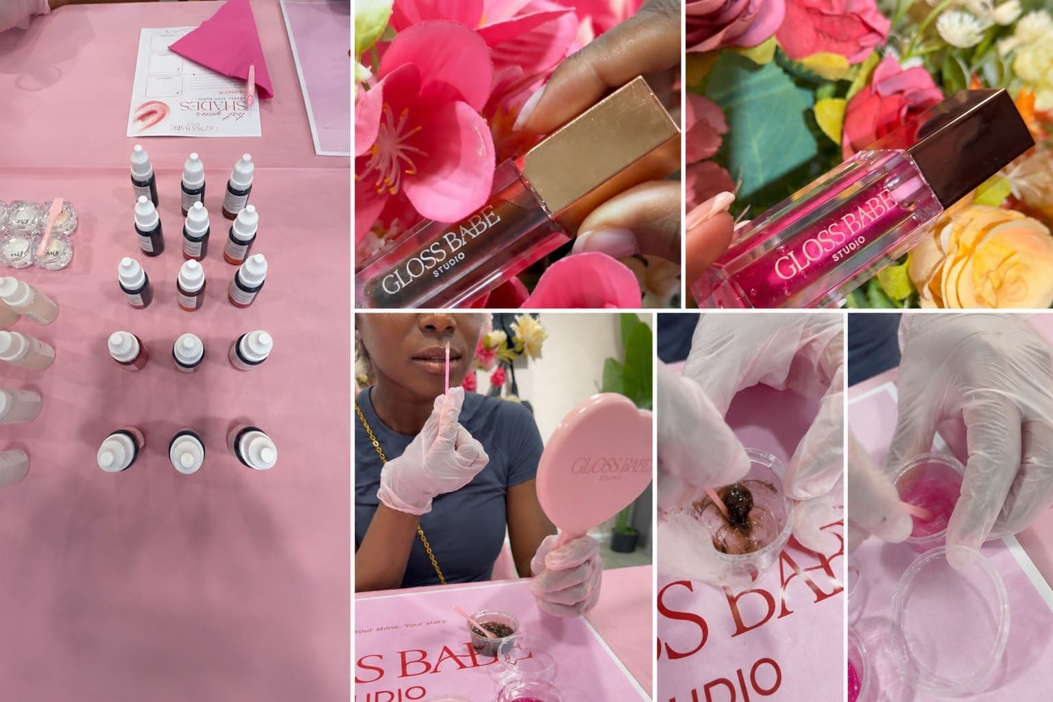 Lip gloss making workshop Accra