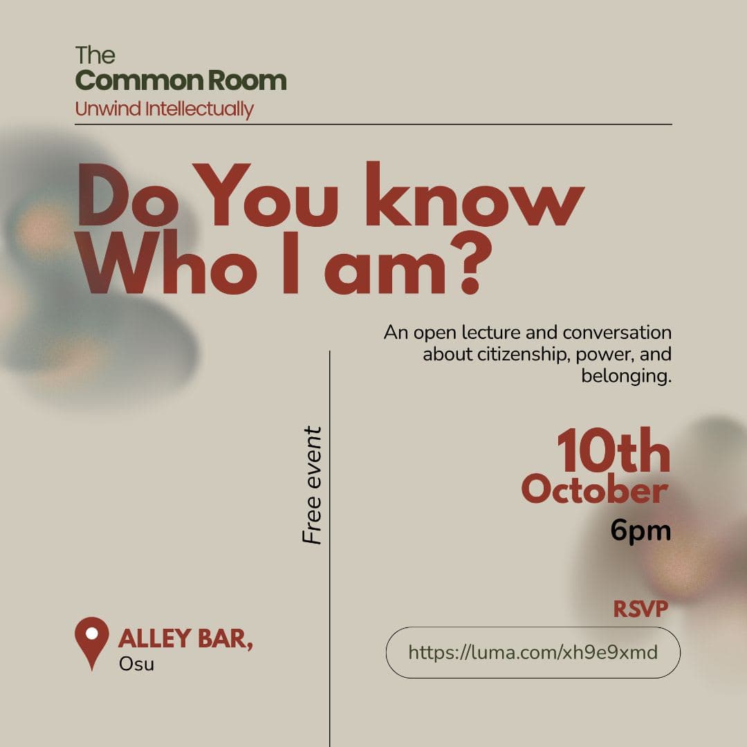 The Common Room - Do You Know Who I Am? main
