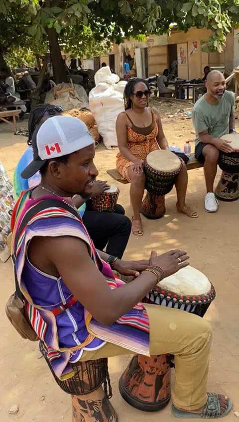 Feel the Beat: Traditional Drumming Experience
