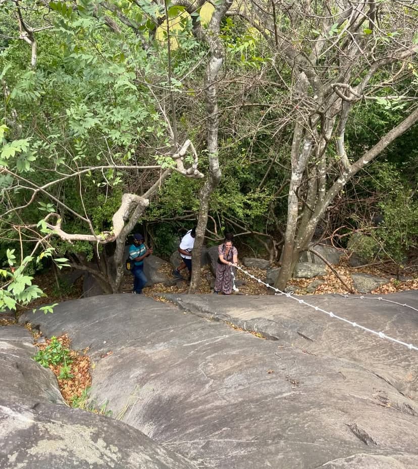 Hiking at Shai hills main