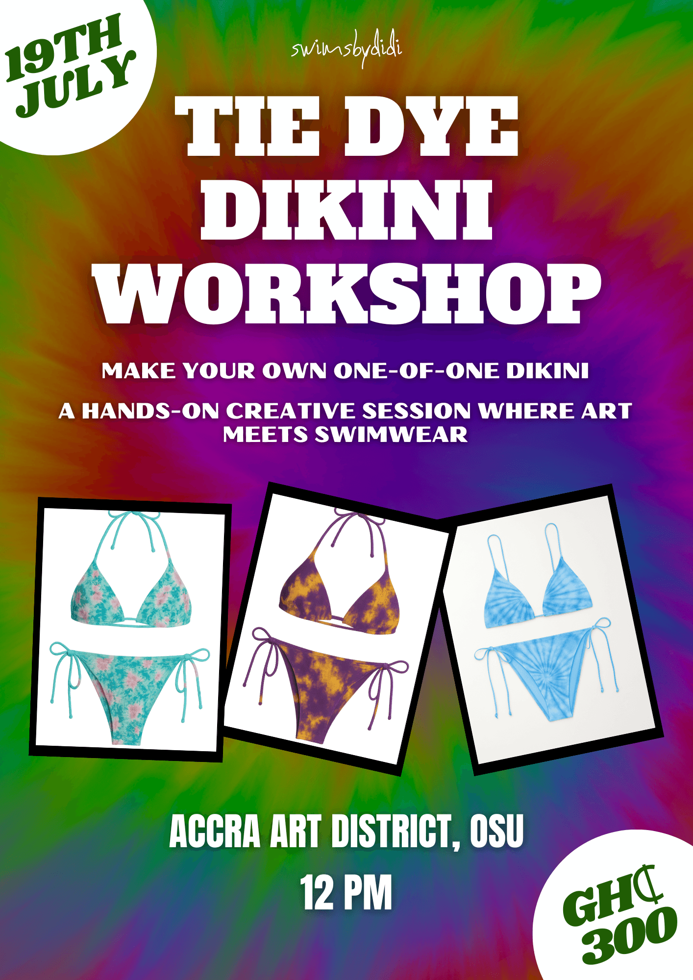 Swimsbydidi TieDye Dikini Workshop main