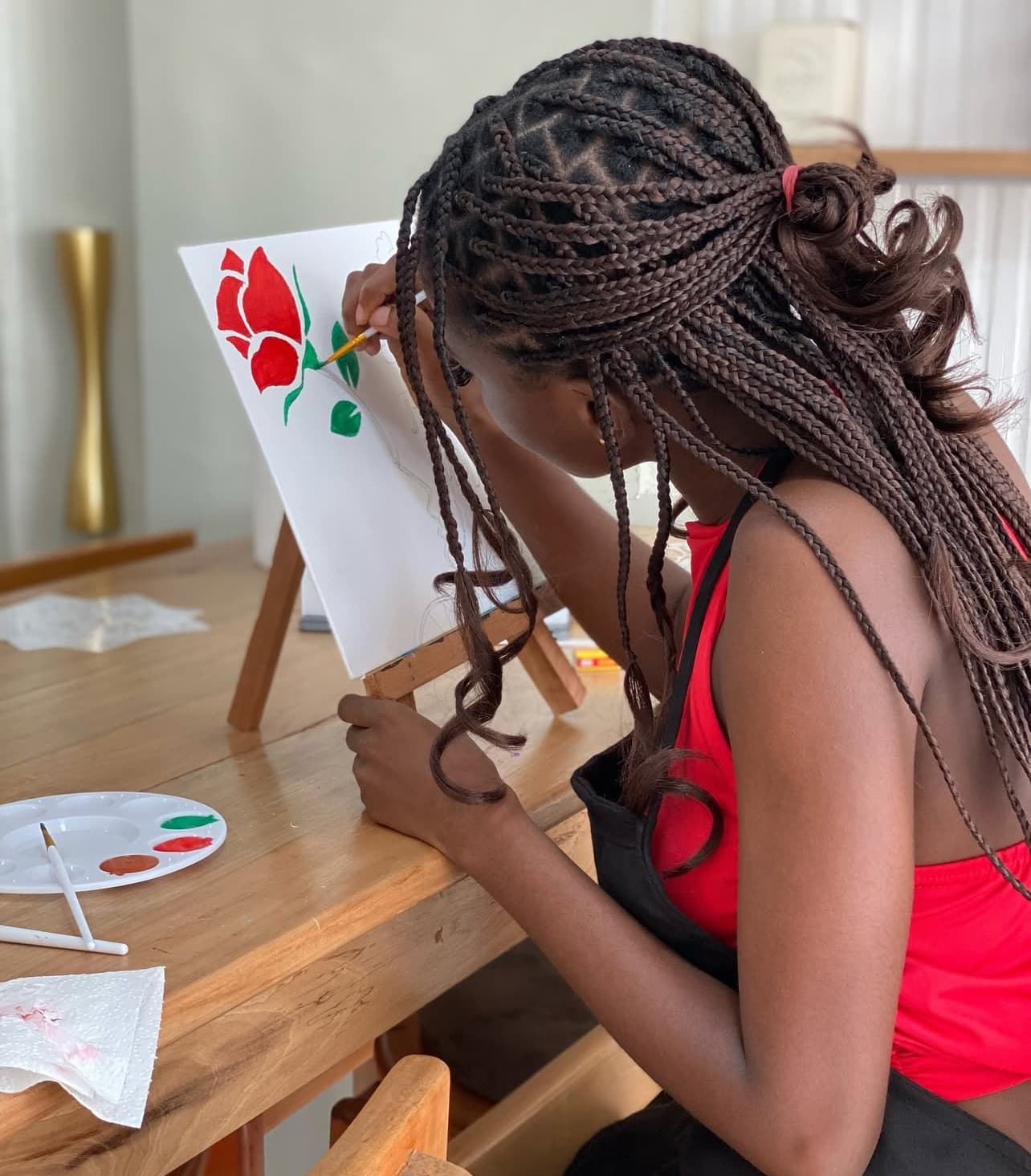 Sip and Paint at Aura Design Studio main
