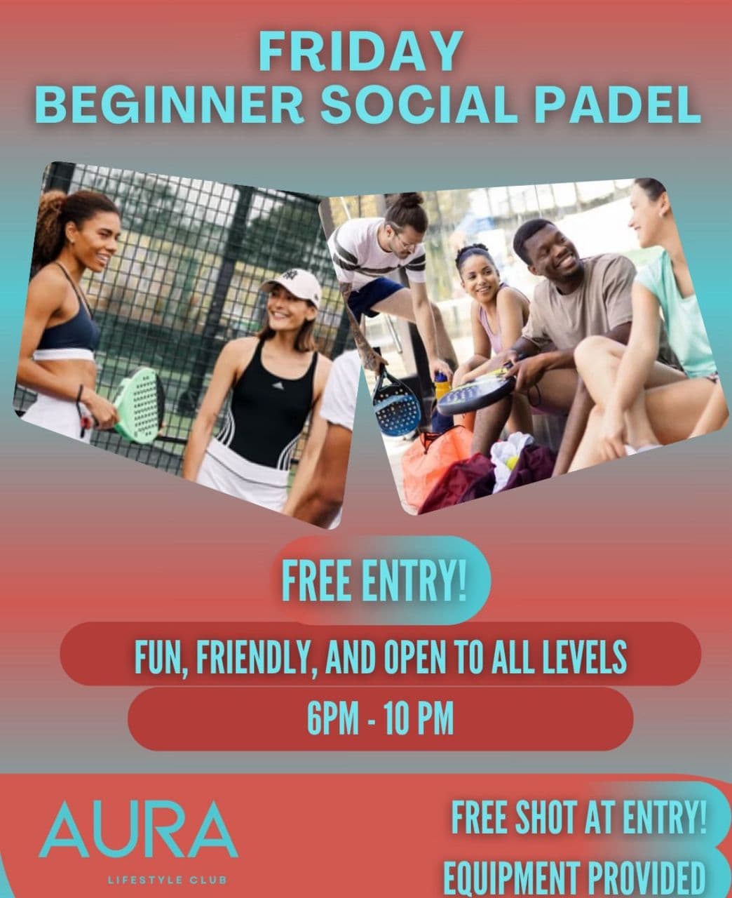Beginners Social Padel view 2