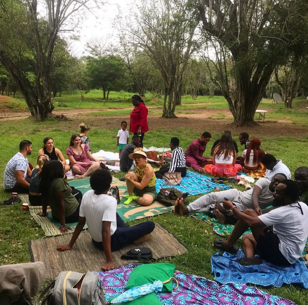 Sunday potluck in the park: our multilingual gathering view 5