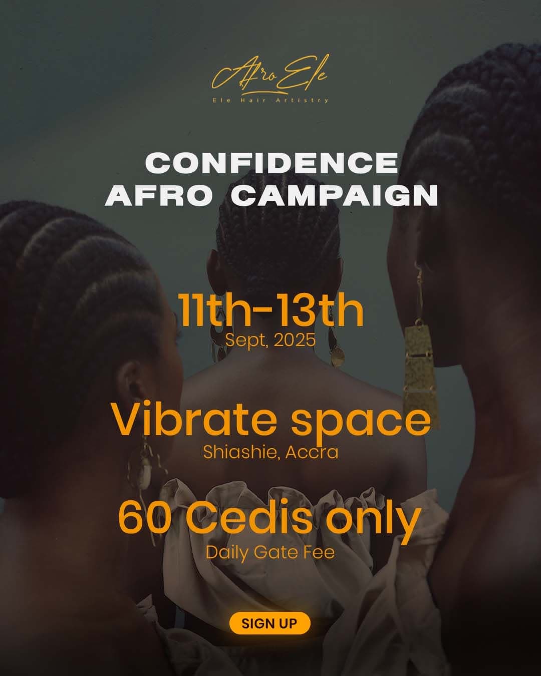 Confidence Afro Campaign by Afro Ele Hair Artistry view 2