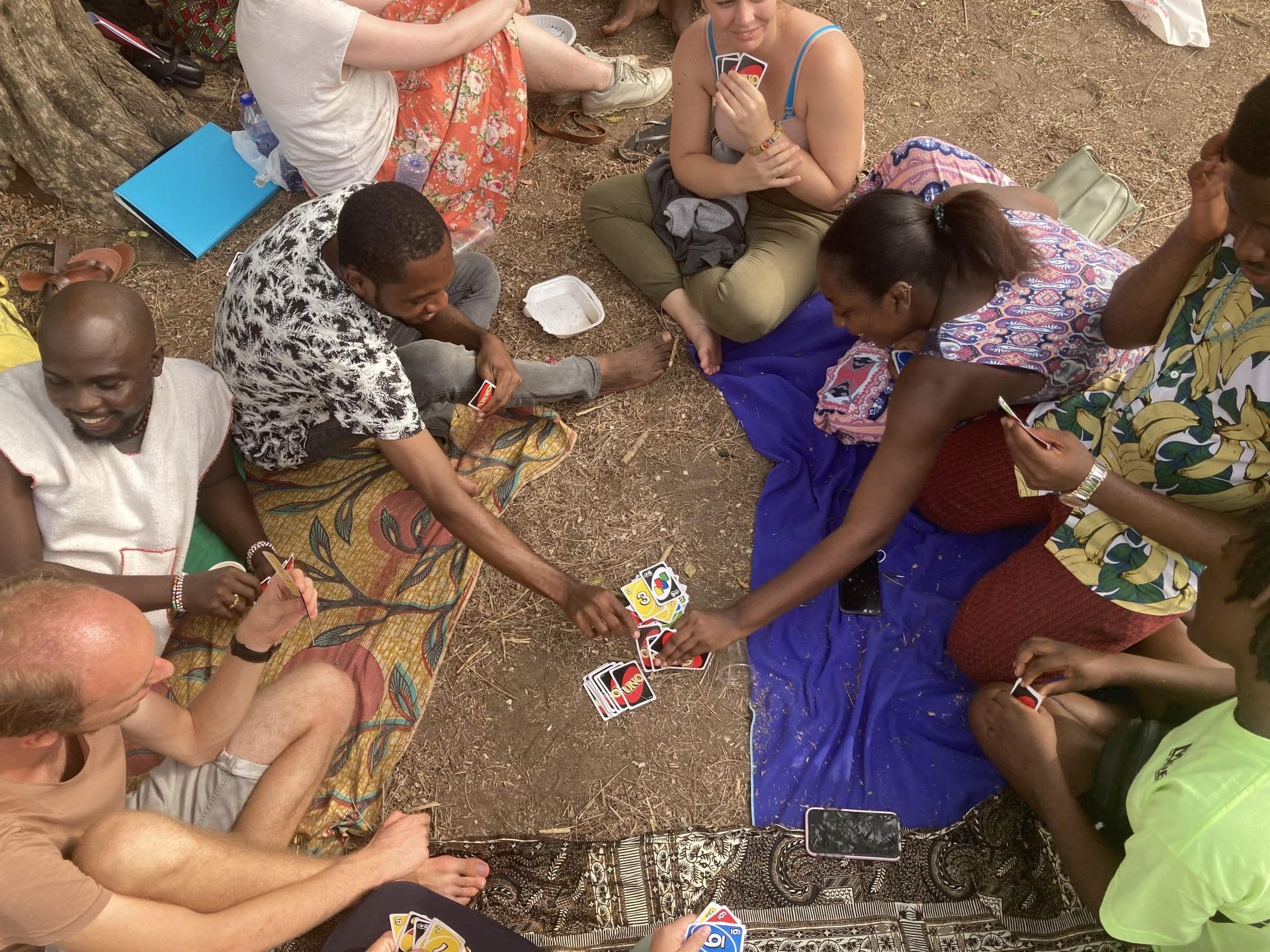 Sunday potluck in the park: our multilingual gathering view 5