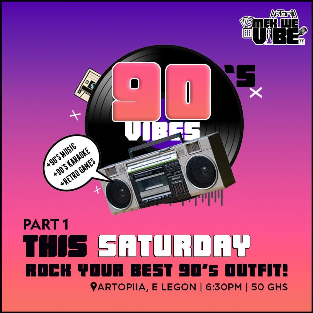 90's Vibes #MekWeVibe @Artopiia main
