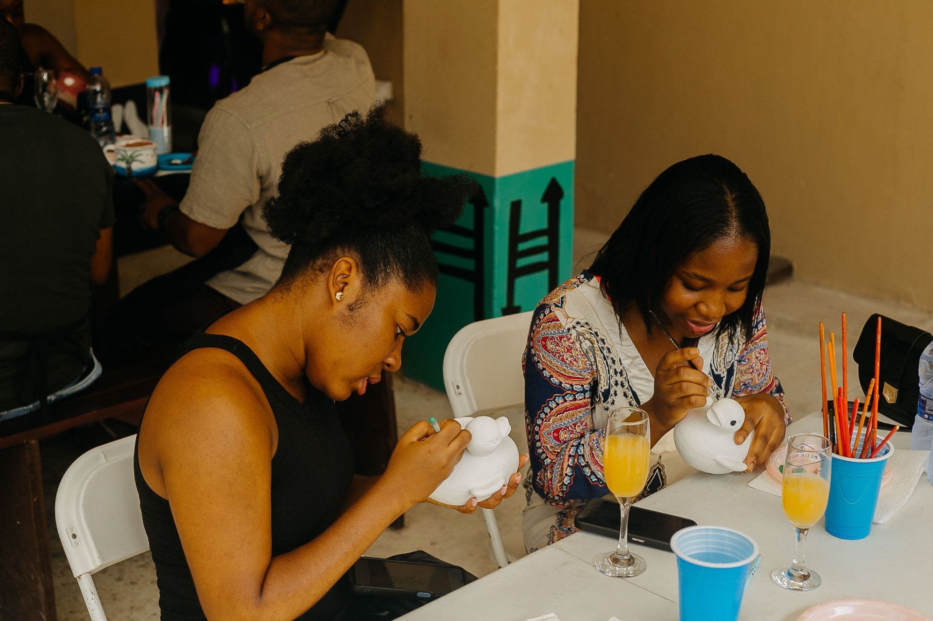 Ceramic Painting at Accra Art District view 4
