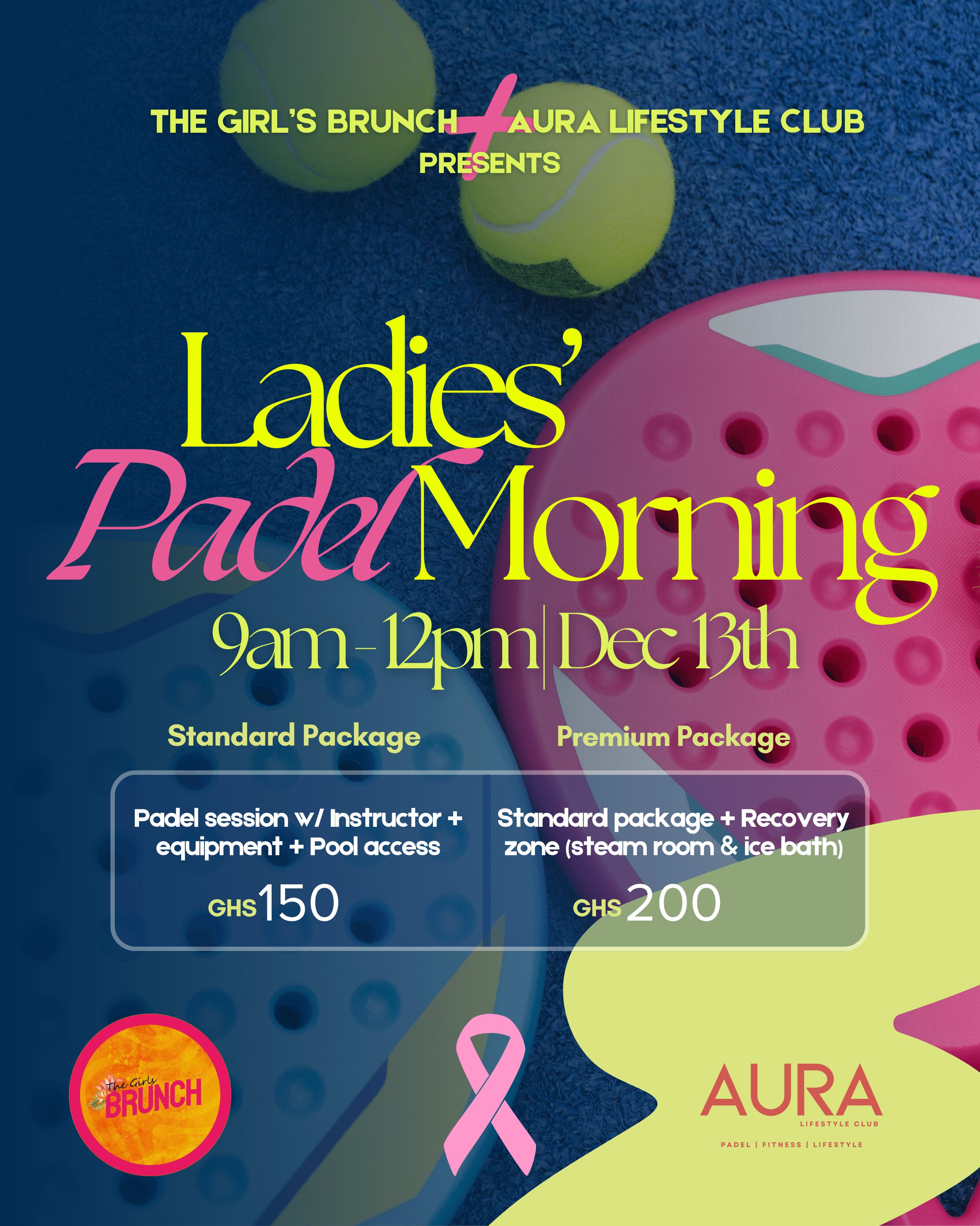 Ladies Padel Morning main