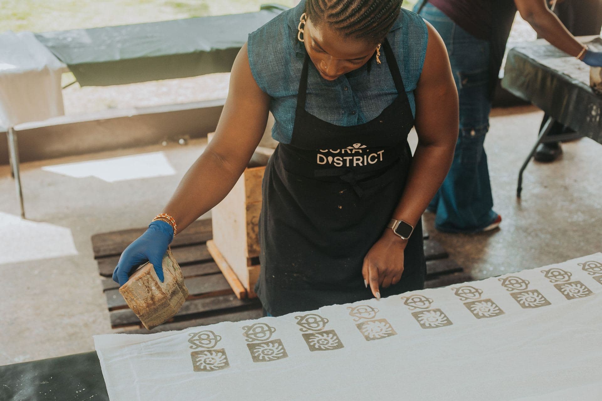 Constitution Day at Accra Art District view 3