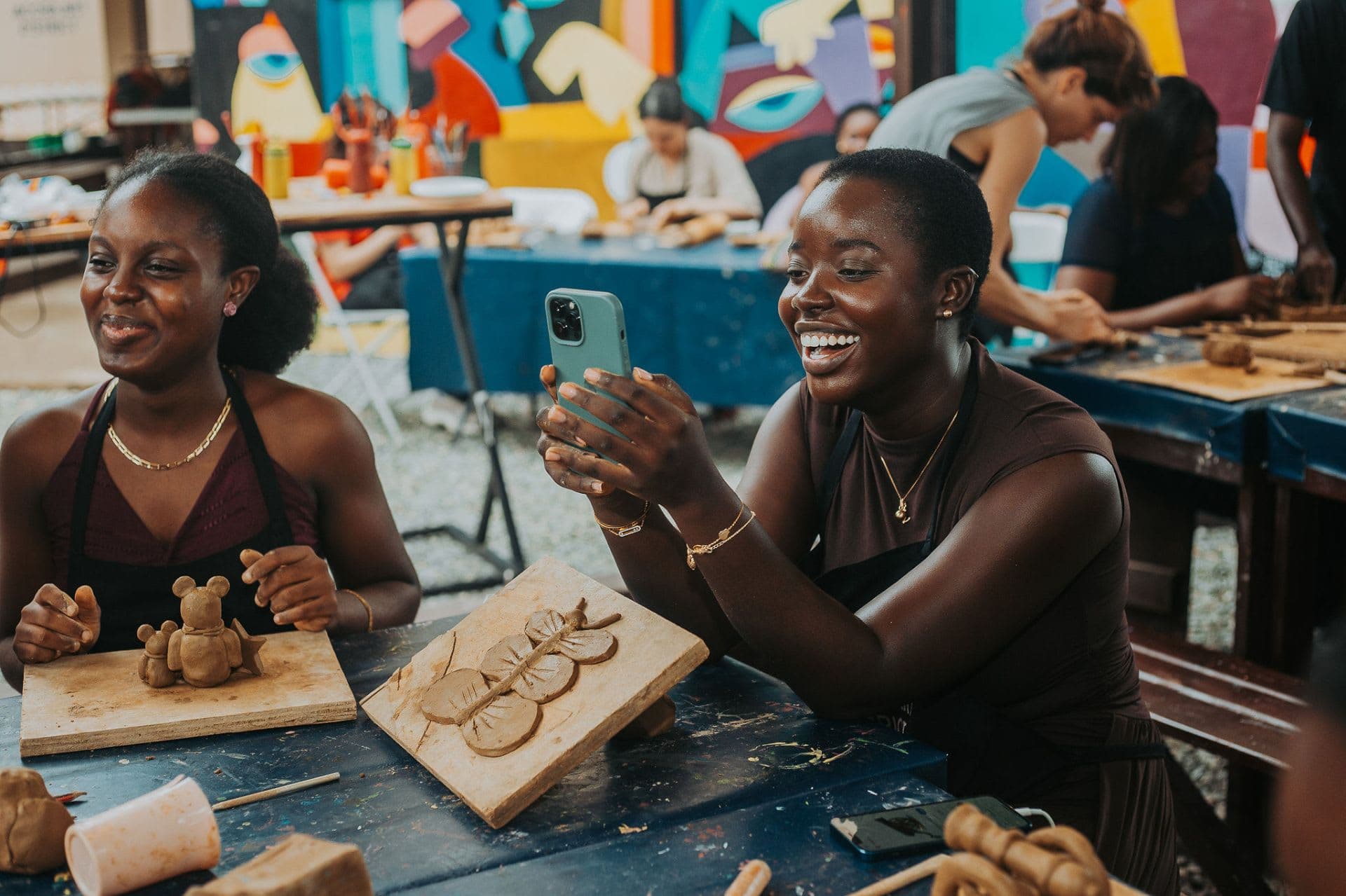 Constitution Day at Accra Art District view 4