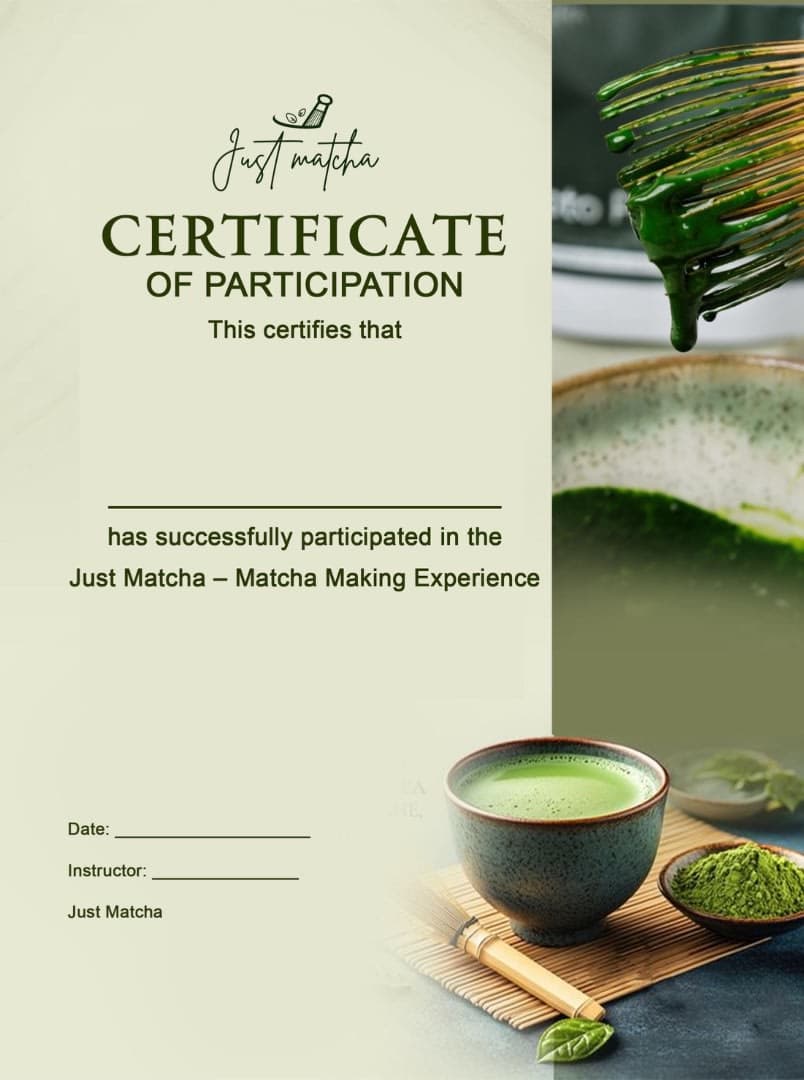 Matcha Making Workshop view 5