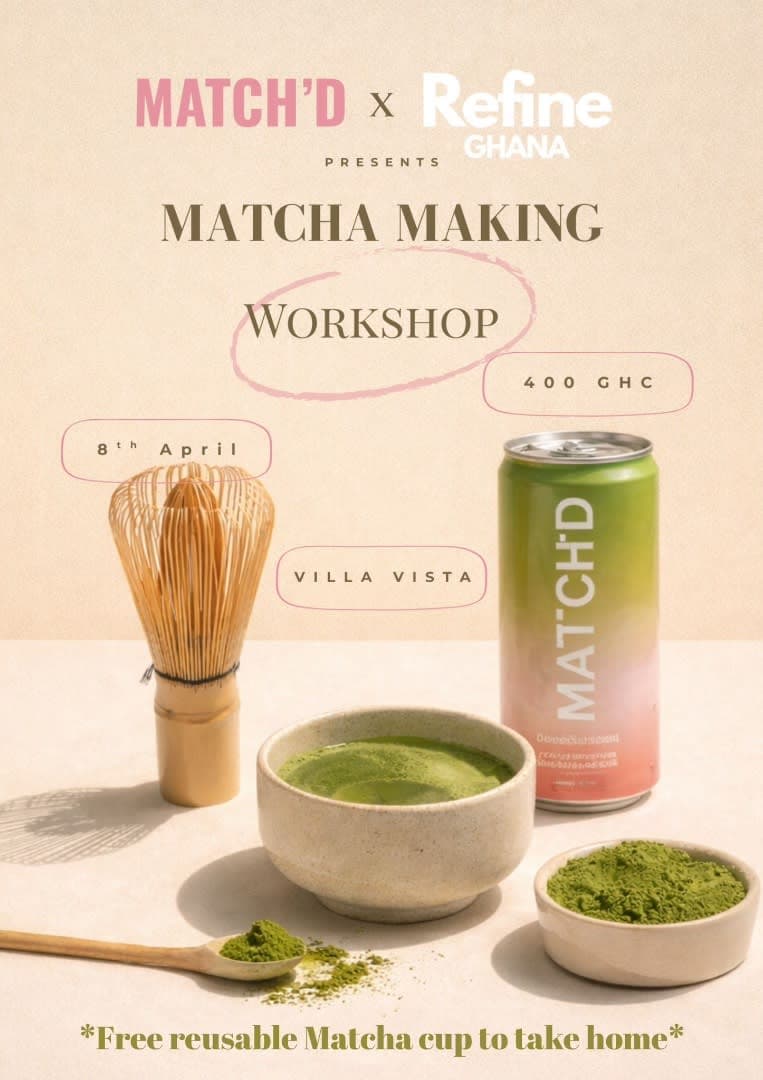 Matcha Making Workshop with Match'd with REFINE GHANA X MATCH'D main
