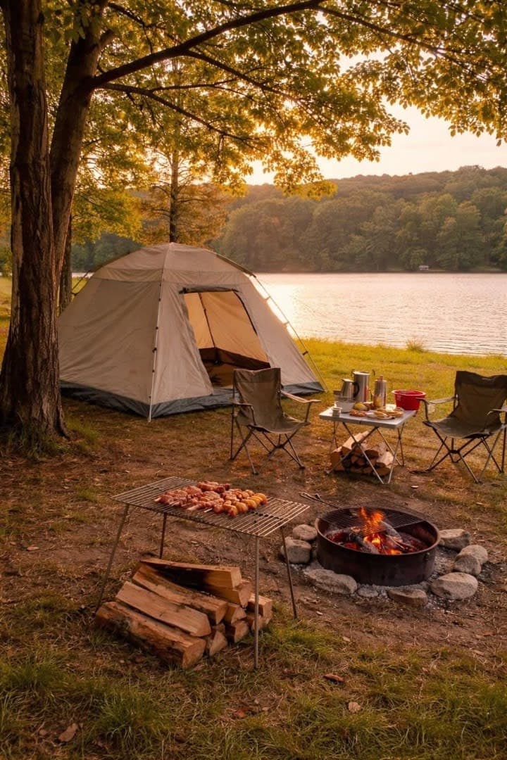 CAMPING IN AKOSOMBO view 2