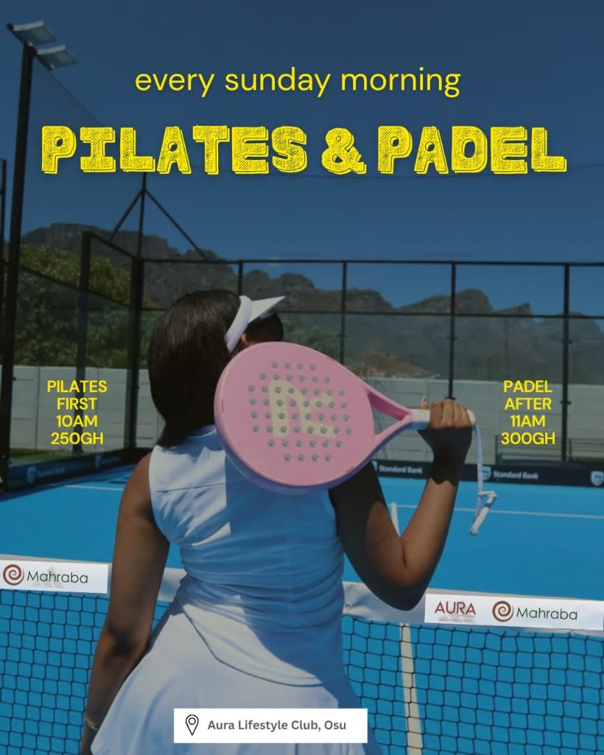 Pilates and padel every Sunday morning main