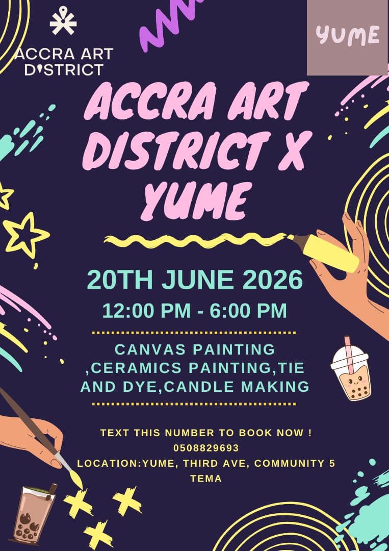 The Creative Escape: Accra Art District x YUME view 3