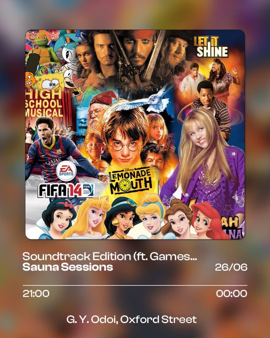 Sauna Sessions: Soundtrack Edition main