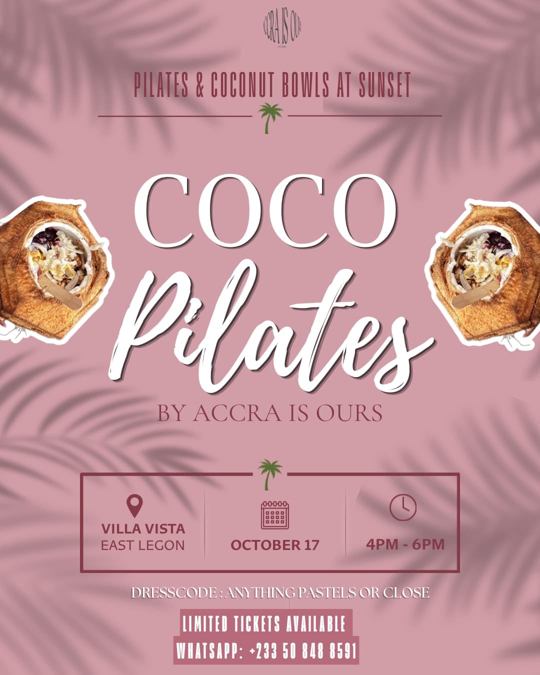 COCO PILATES by ACCRA IS OURS main