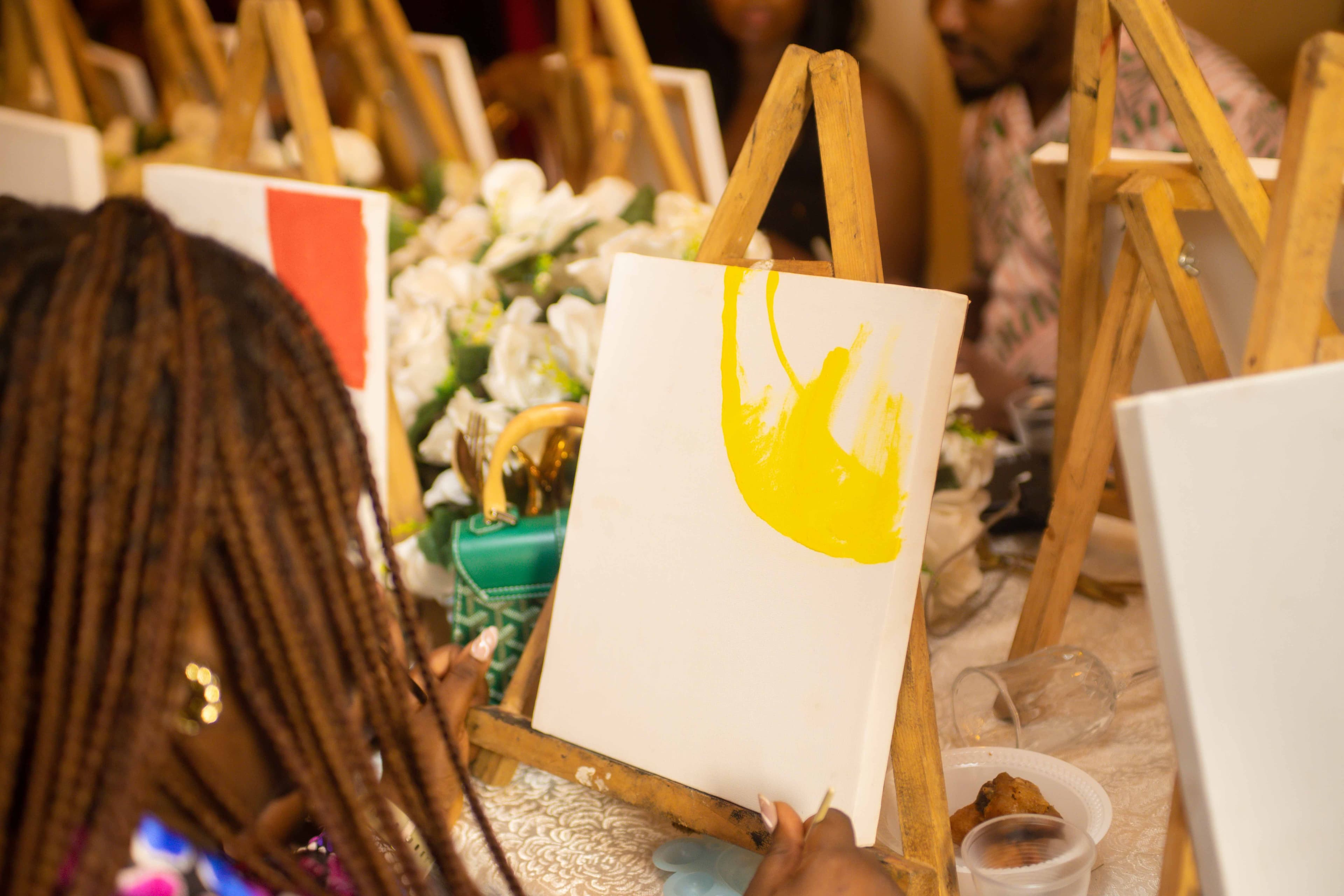 Sip, Paint & Screen - Art for Breast Cancer main
