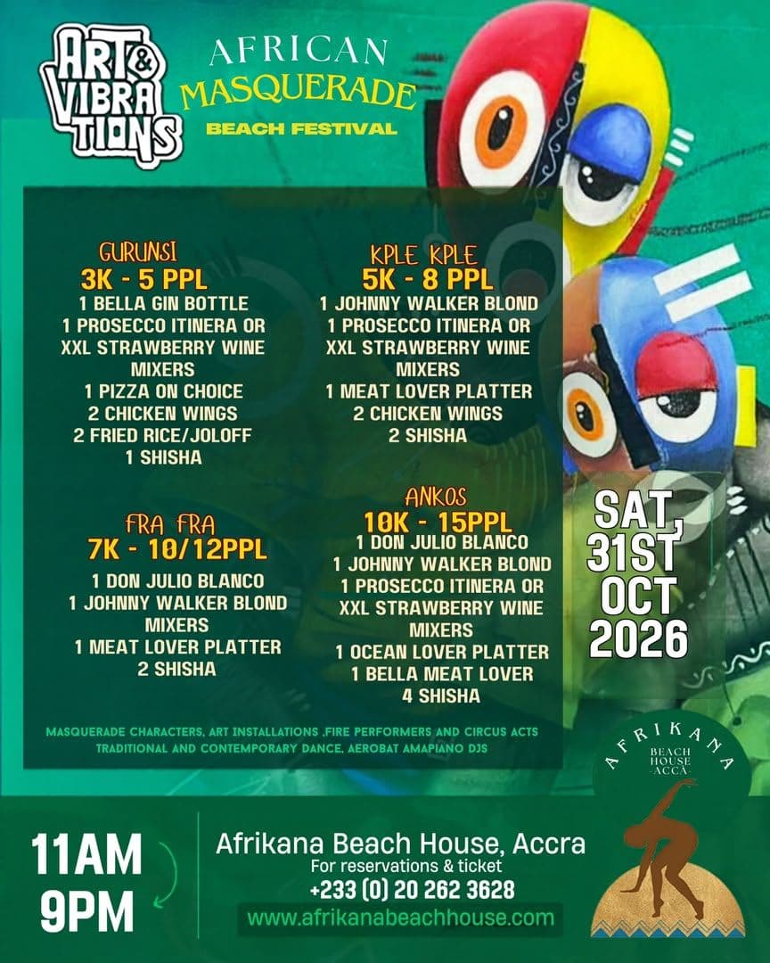 AFRIKANA MASQUERADE HALLOWEEN PARTY view 3