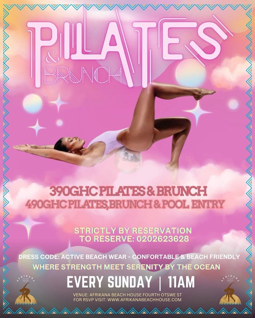Pilates & Brunch by the beach view 4