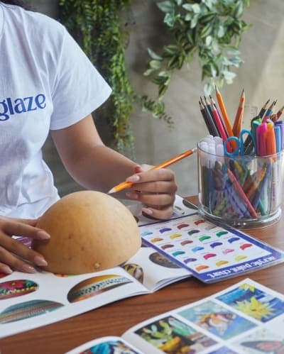 Curated Art Experience with Glaze Art Studio 5