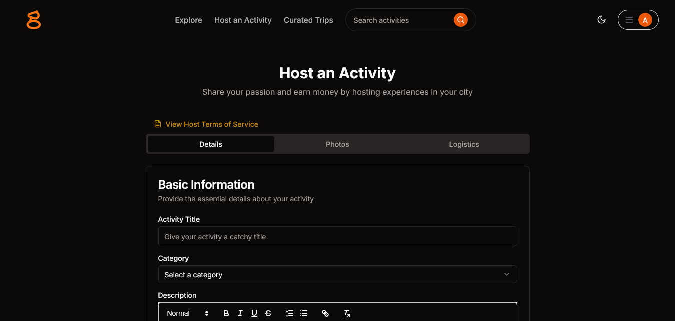 How to become a host on Gaderin How to become a host on Gaderin